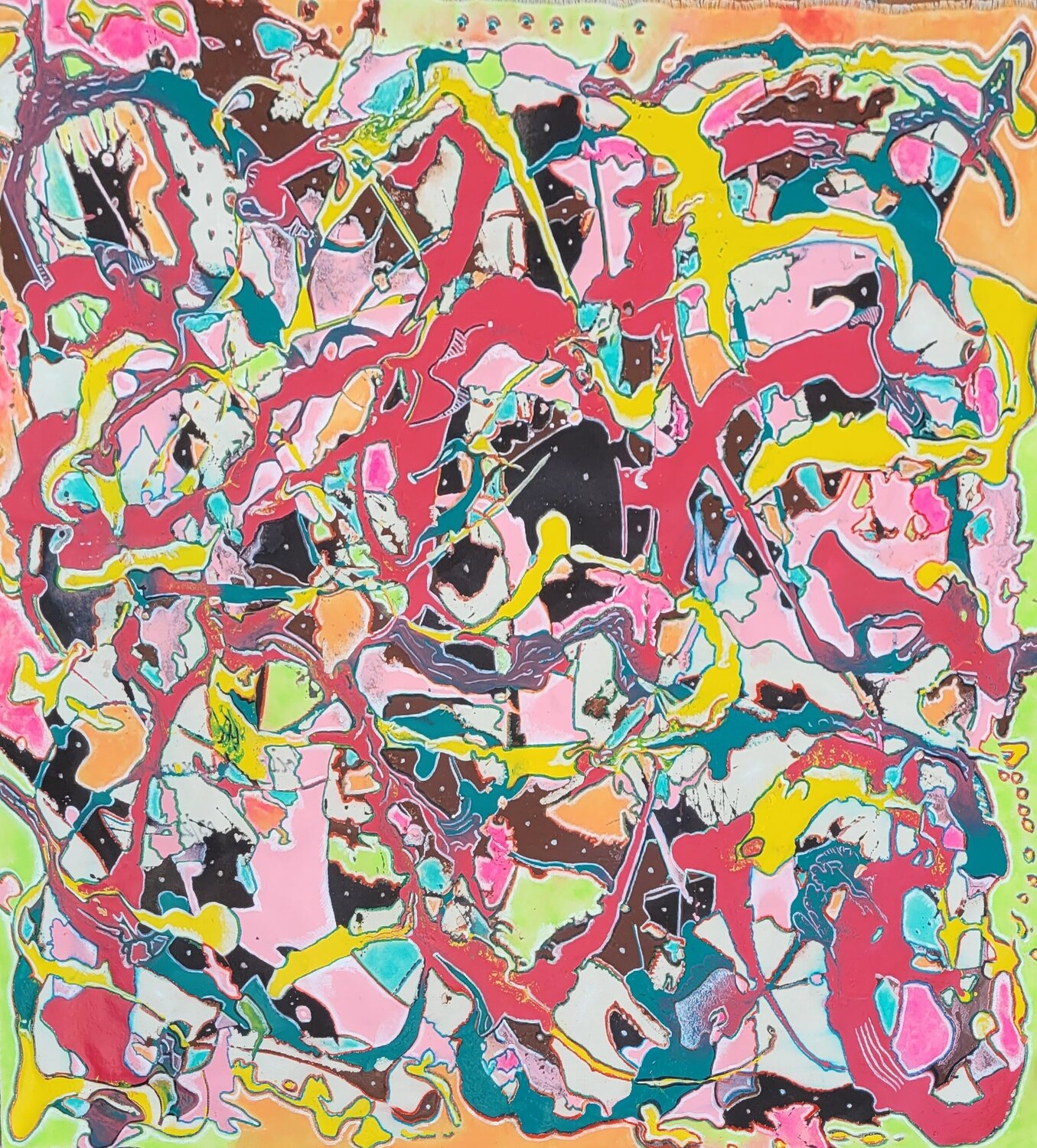Frenzy Fitness Moise Semexant Original painting for sale