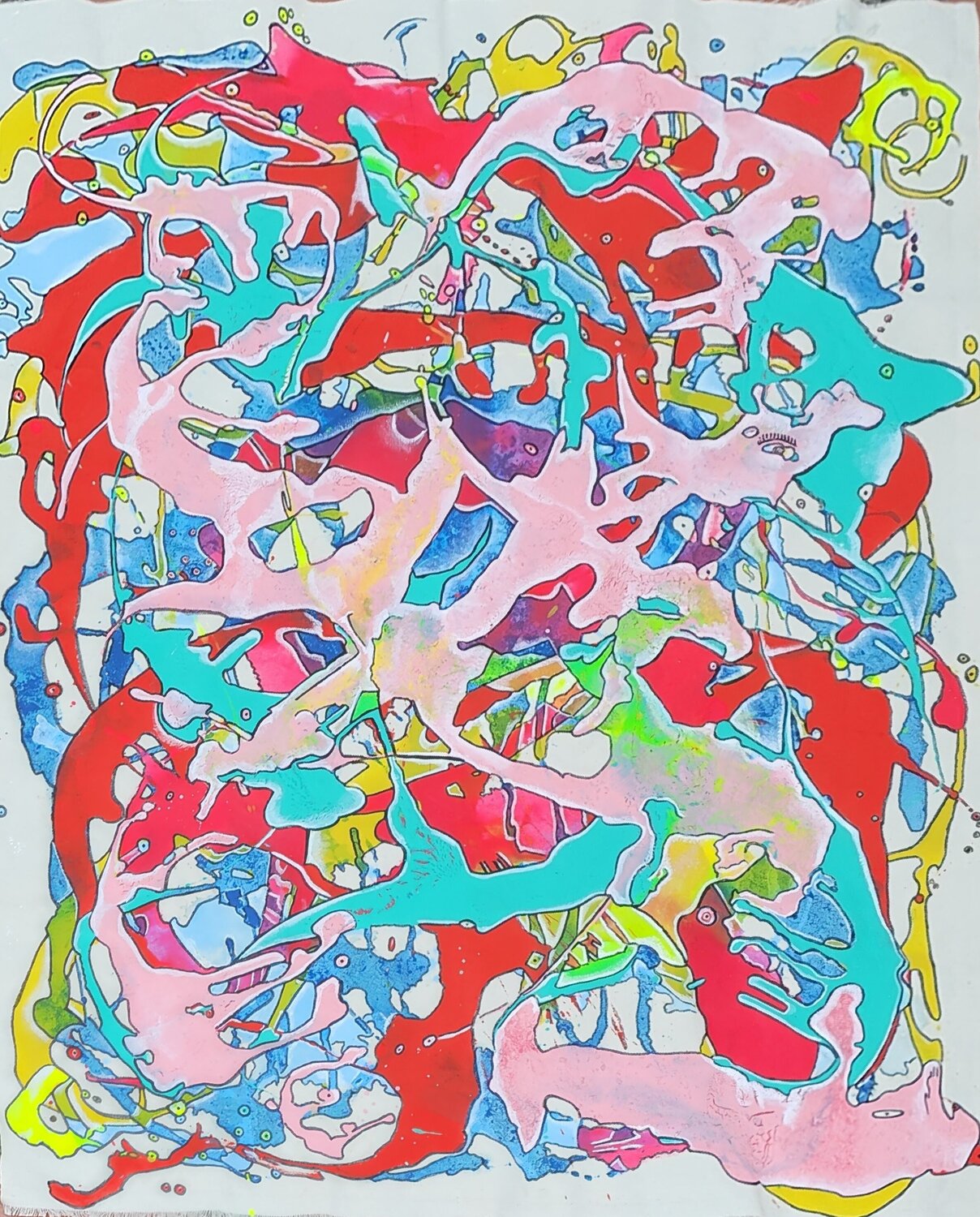 Freedom of Speech Moise Semexant Original painting for sale