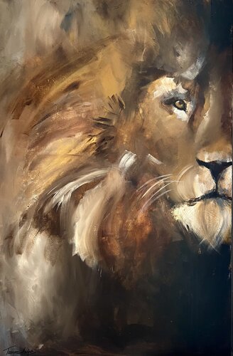 The King by Tamara Andjus, Painting for Sale on Select