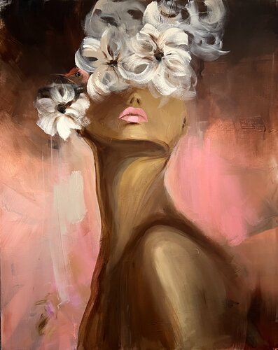 The Blossom by Tamara Andjus, Painting for Sale on Select