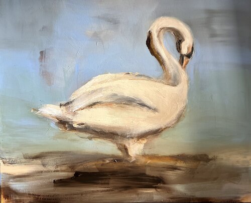 The Swan by Tamara Andjus, Painting for Sale on Select
