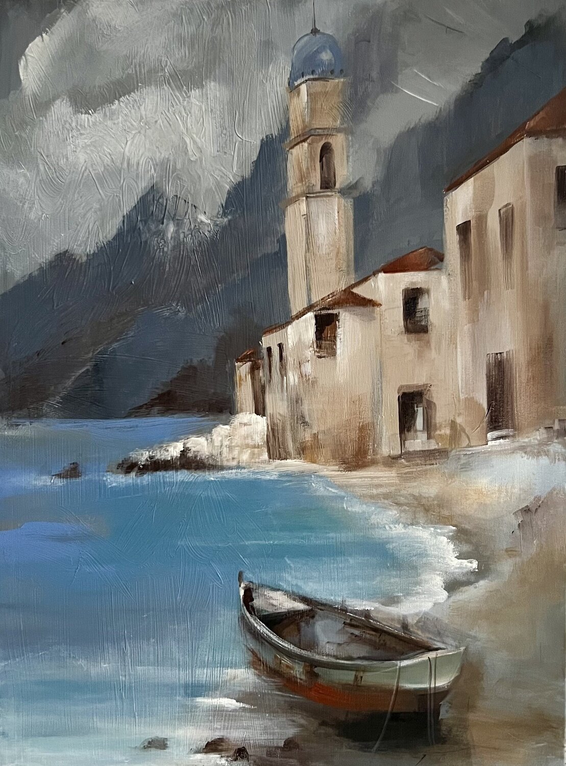 Love`s Last Harbor Tamara Andjus Original painting for sale