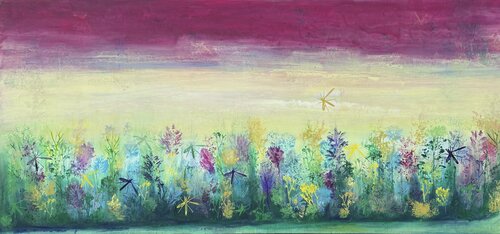 The Promised Garden by Sultana Savvi, Painting for Sale on Select