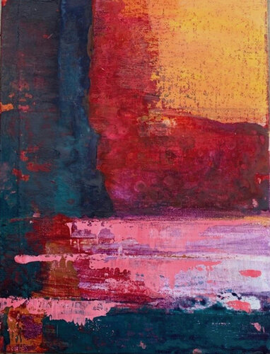 Breaking Fields by Sultana Savvi, Painting for Sale on Select