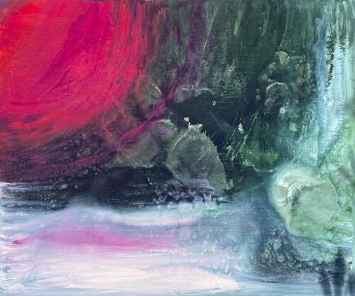 Breaking Through II by Sultana Savvi, Painting for Sale on Select