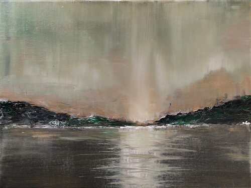 Waiting by Simona Rossi, Painting for Sale on Select