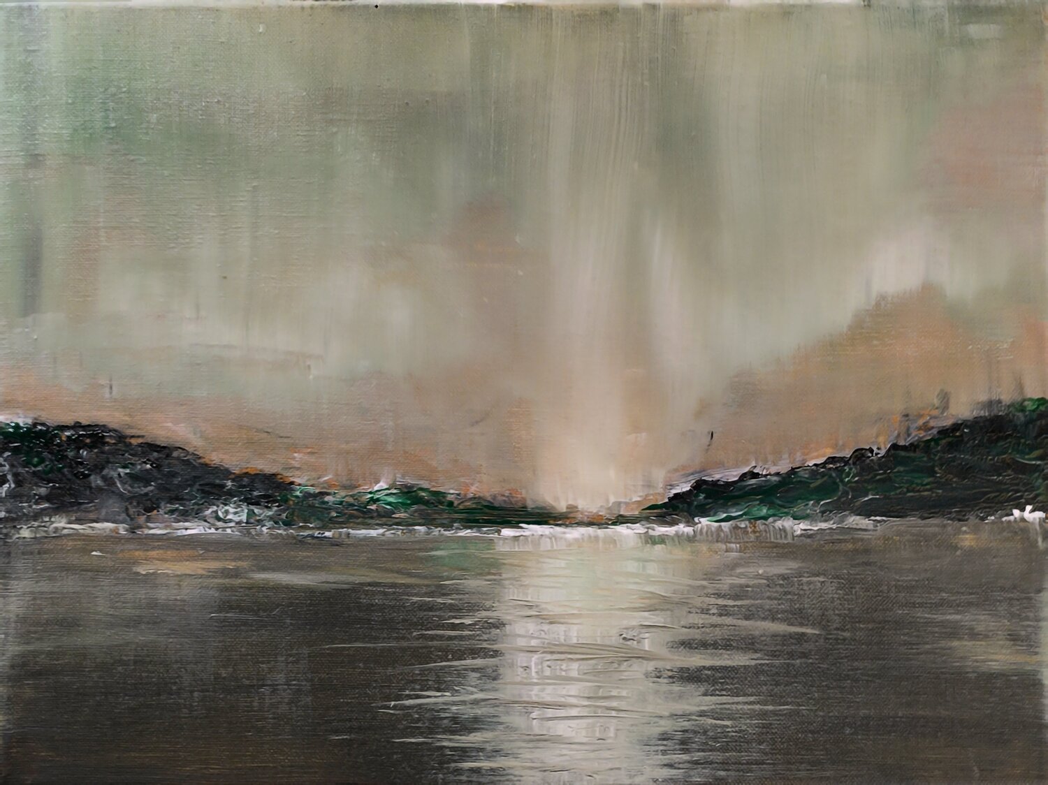 Waiting Simona Rossi Original painting for sale