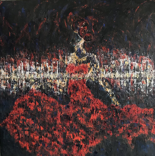Ruby by Shahi Dayekh, Painting for Sale on Select