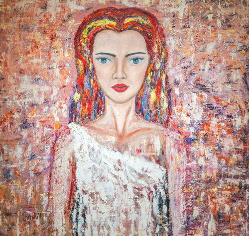 Angelina by Shahi Dayekh, Painting for Sale on Select