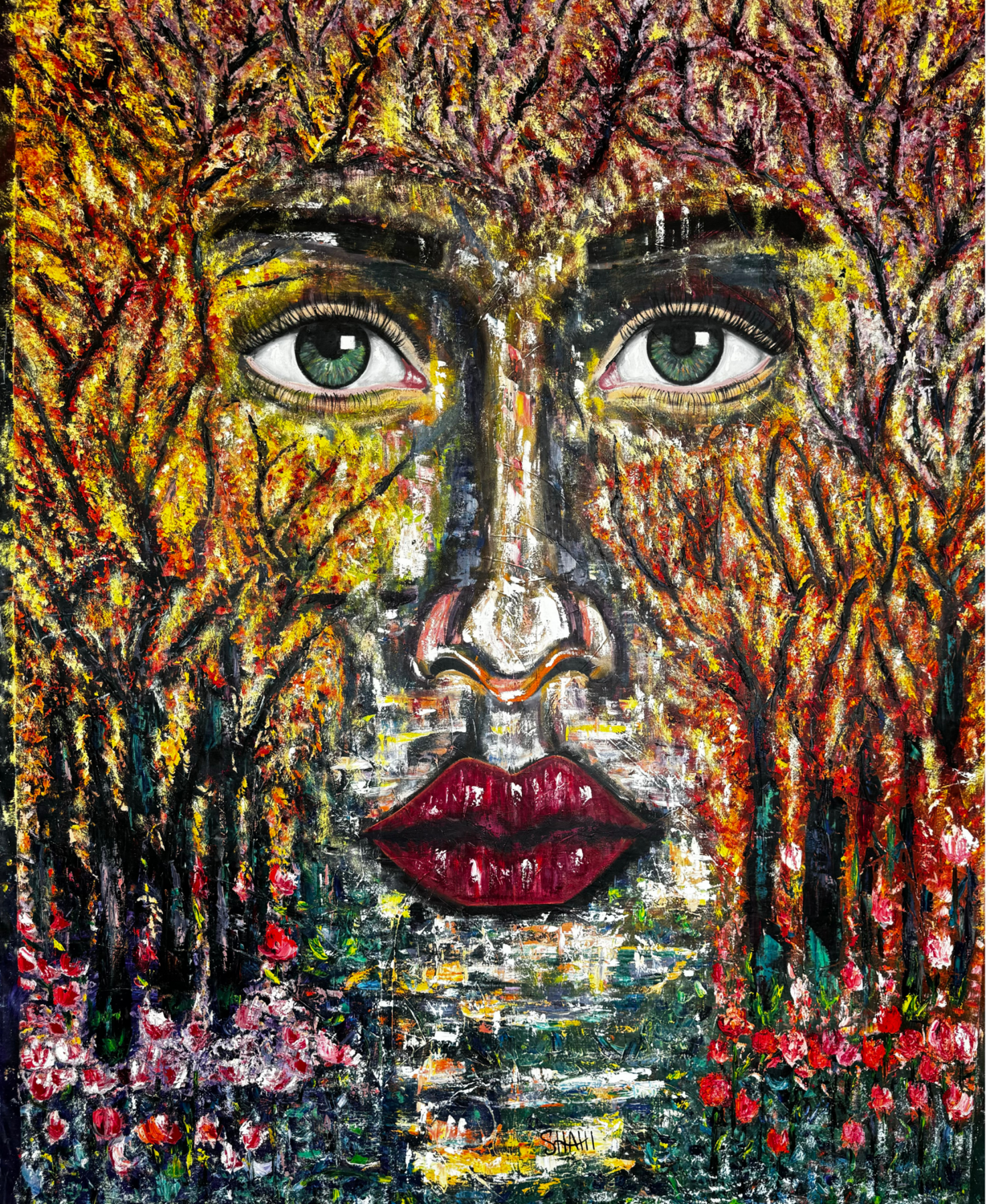 Certainty Shahi Dayekh Original painting for sale