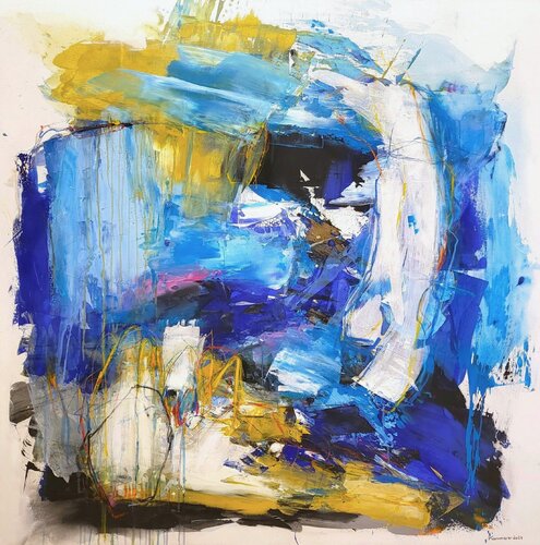 Nah am Leben! by Maria Kammerer, Painting for Sale on Select
