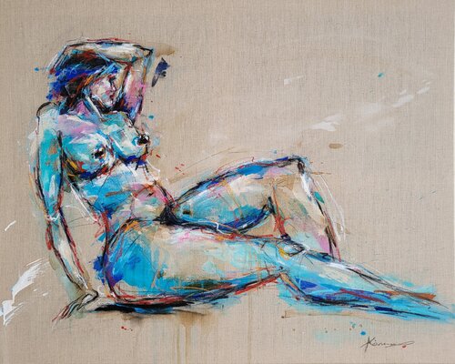 Akt by Maria Kammerer, Painting for Sale on Select