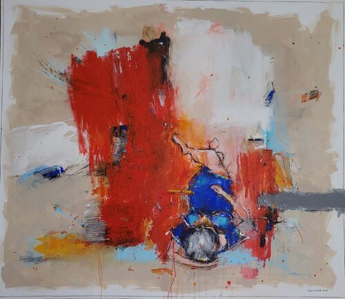 Auftanken! by Maria Kammerer, Painting for Sale on Select