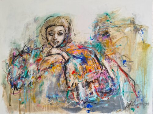 Zufriedenheit! by Maria Kammerer, Painting for Sale on Select