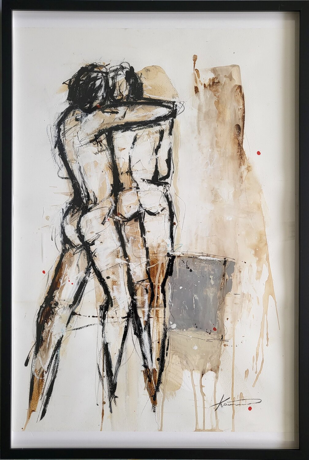 Geliebt Maria Kammerer Original painting for sale