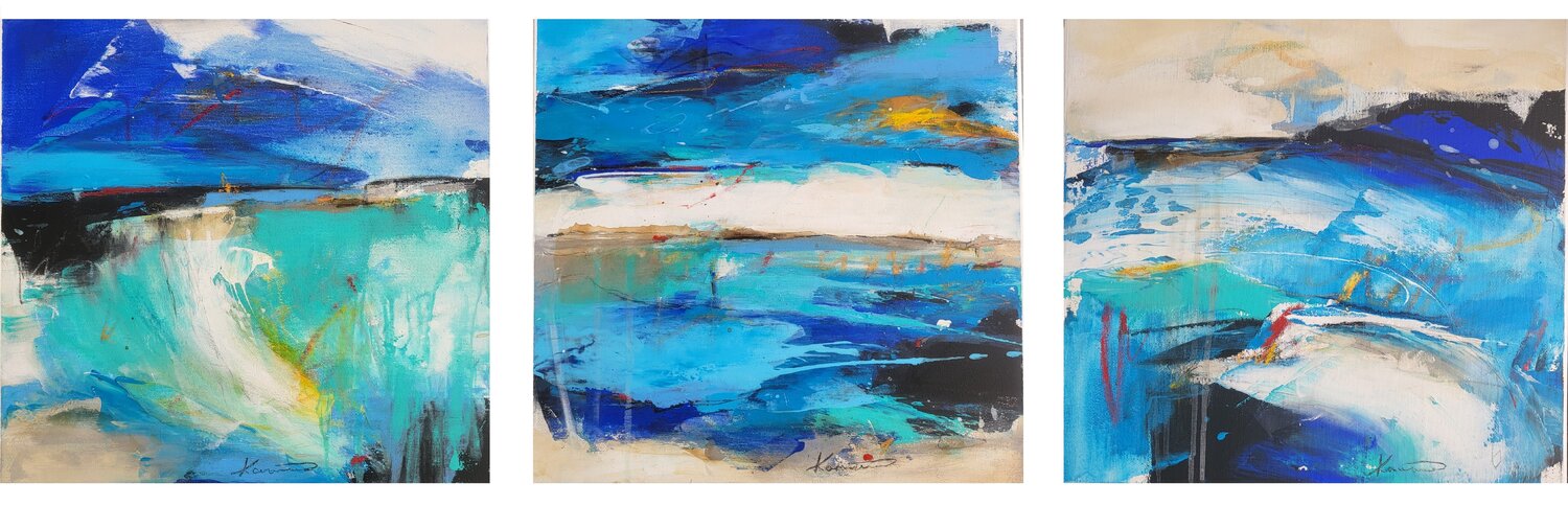 Am See 6 - 8 Maria Kammerer Original painting for sale
