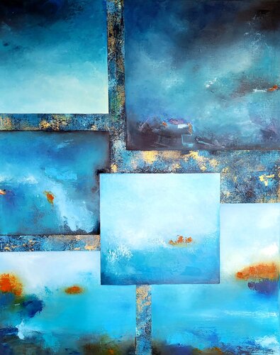 Invitation au Voyage by Nadine CHEBROU De LESPINATS, Painting for Sale on Select