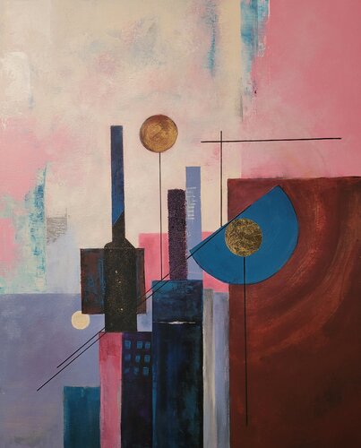 La Vieille Acierie de Neuves Maisons by Nadine CHEBROU De LESPINATS, Painting for Sale on Select