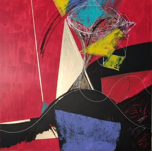 Sound of time by Cristina Ciobanu, Painting for Sale on Select