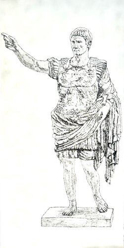 Ottaviano by Alessandro Delsere, Painting for Sale on Select