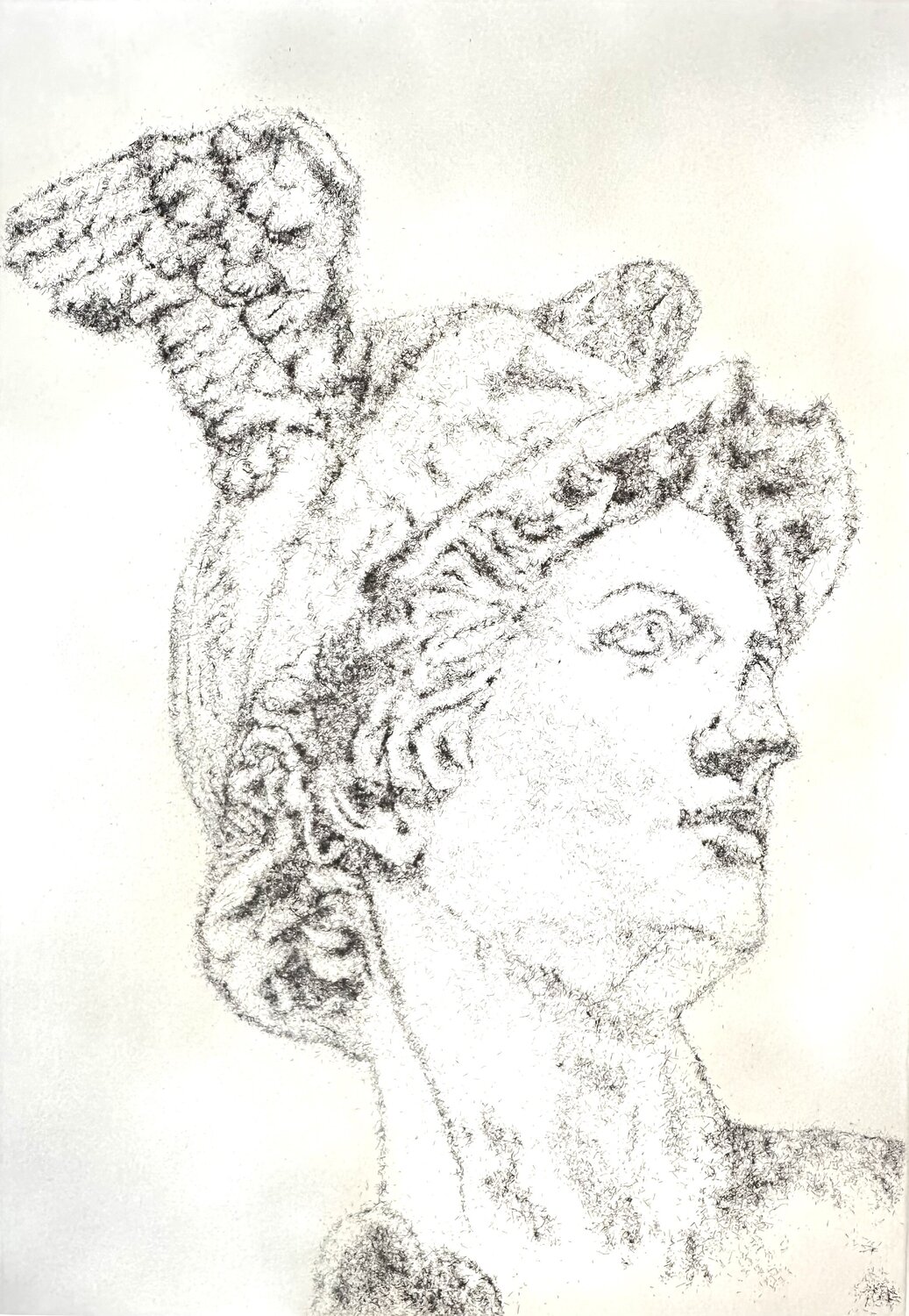 Hermes Alessandro Delsere Original painting for sale