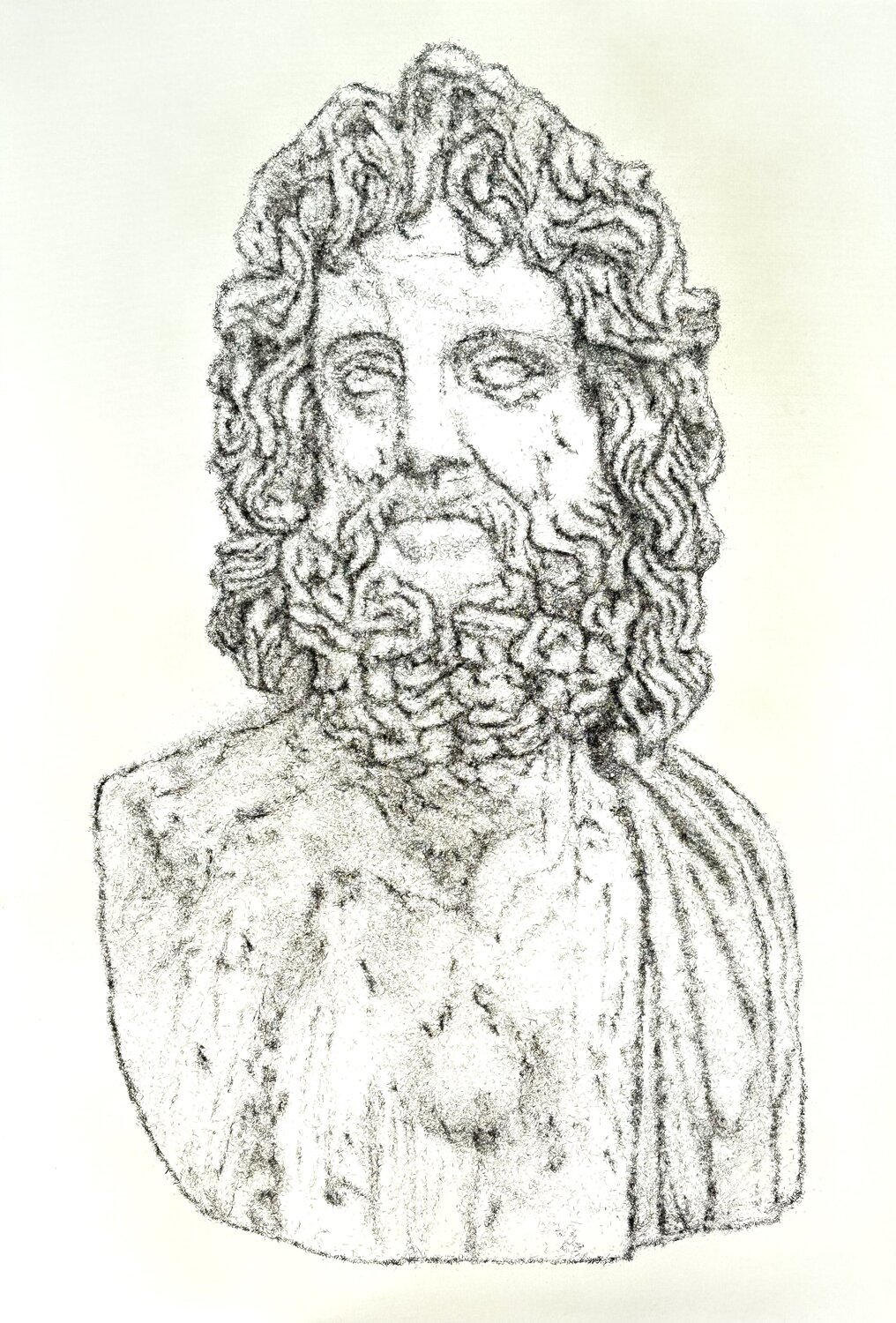 Zeus Alessandro Delsere Original painting for sale