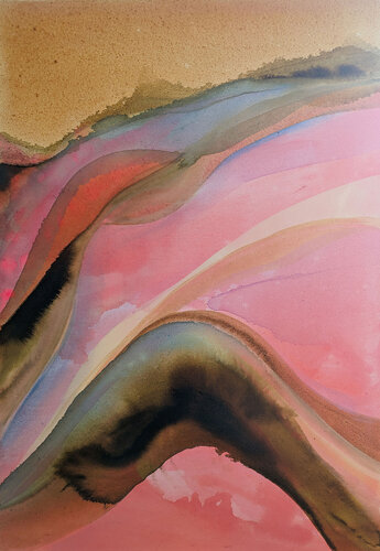 Royal pink by Vanessa Onuk, Painting for Sale on Select