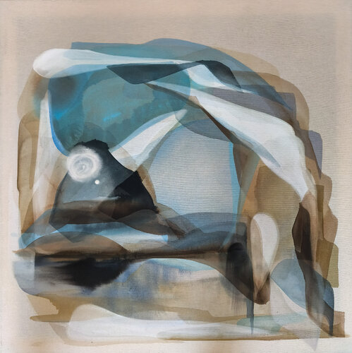 Puzzle of a landscape 2.0 by Vanessa Onuk, Painting for Sale on Select