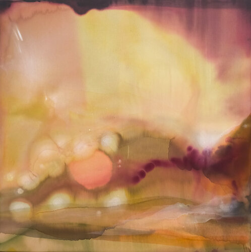 Warm sun-rain on the skin, in the haze of the heat 1.0 by Vanessa Onuk, Painting for Sale on Select