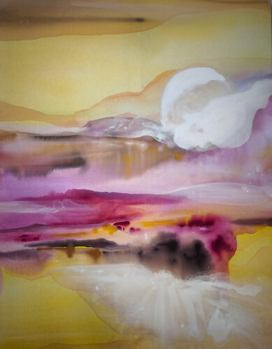 Through a child´s mind by Vanessa Onuk, Painting for Sale on Select