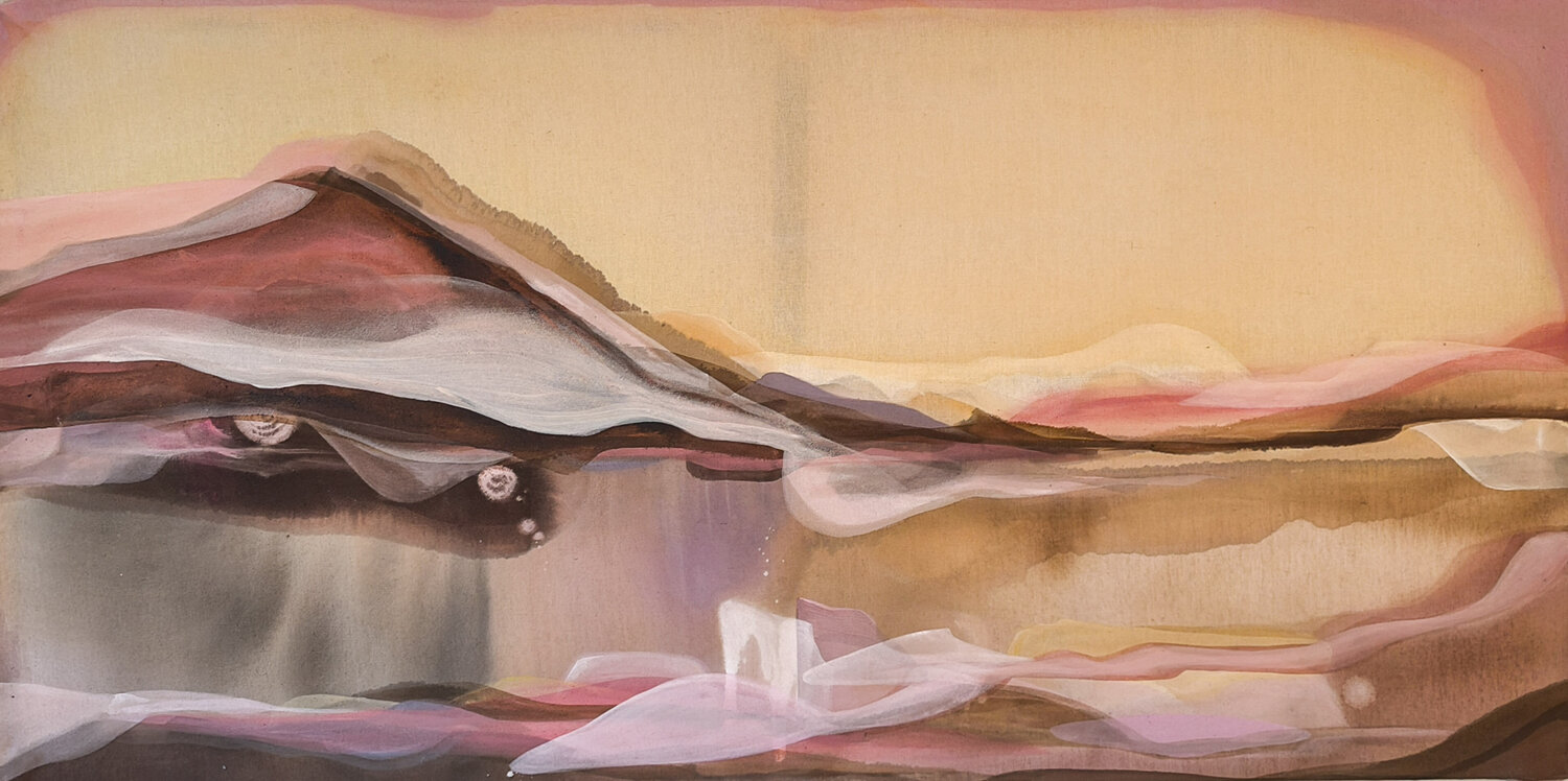 Meltdown of the sun Vanessa Onuk Original painting for sale