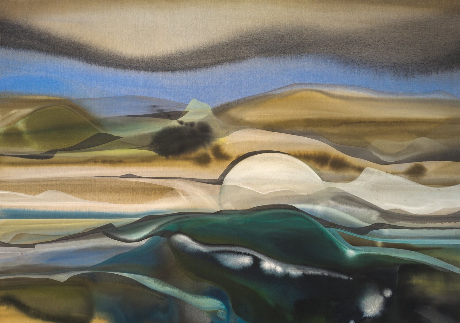 Desert twilight Vanessa Onuk Original painting for sale