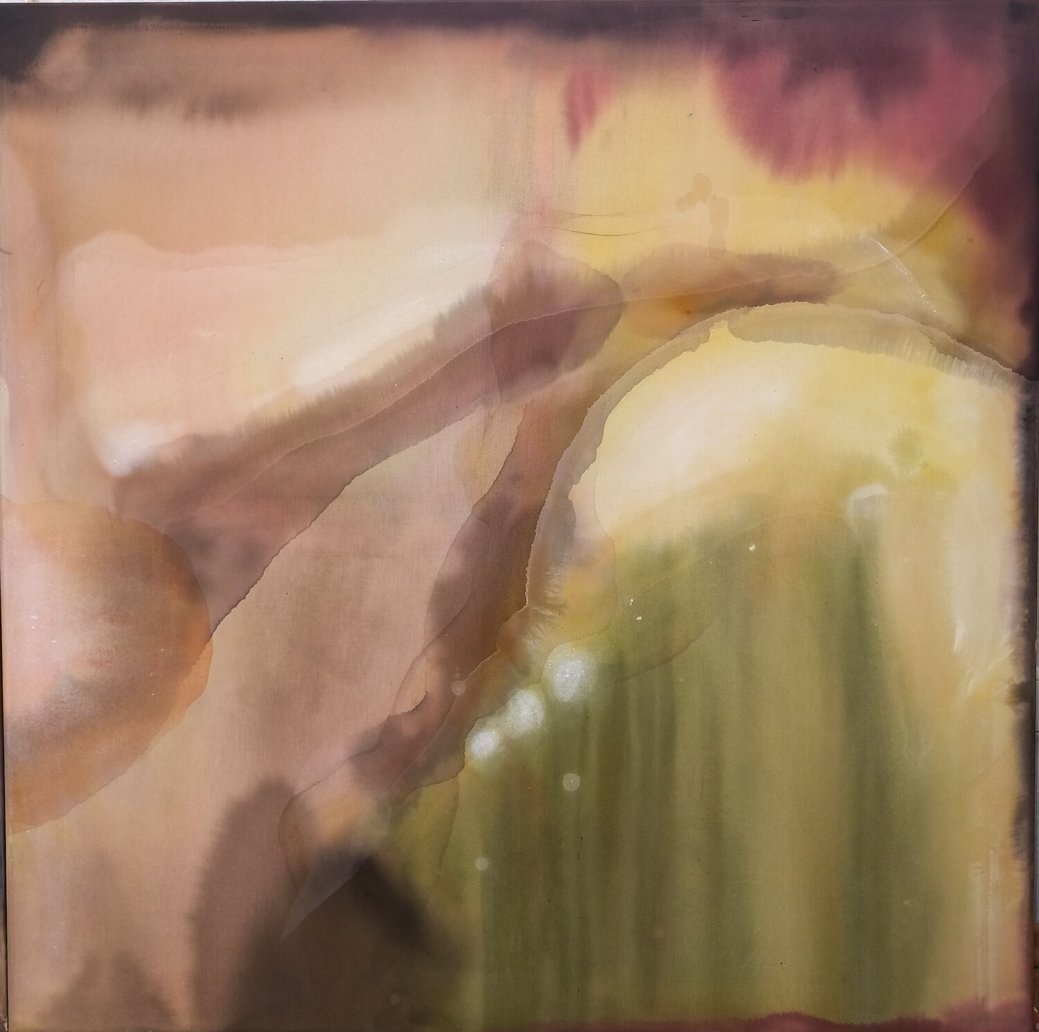 Warm sun-rain on the skin, in the haze of the heat 2.0 Vanessa Onuk Original painting for sale