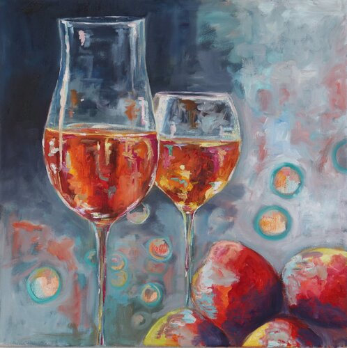 Kan pai by Christa Riemann, Painting for Sale on Select