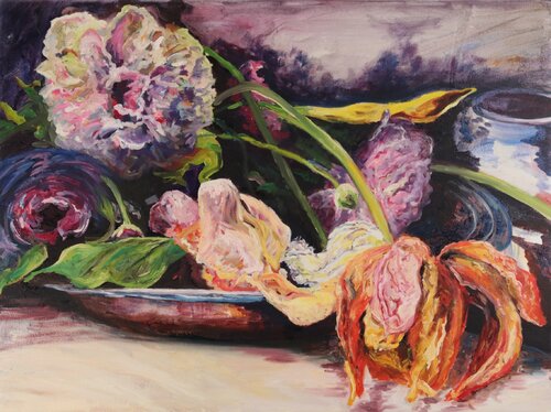Tulip by Christa Riemann, Painting for Sale on Select