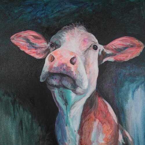 Haferl by Christa Riemann, Painting for Sale on Select