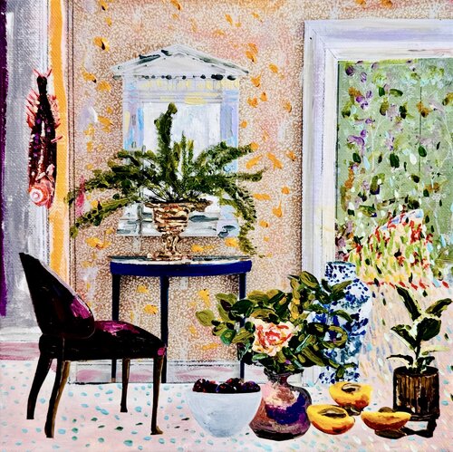 Garden View Suite by Stephanie Bing, Painting for Sale on Select
