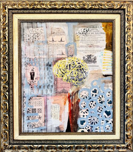 Elementare Lektion II – Das Gehirn by Stephanie Bing, Painting for Sale on Select