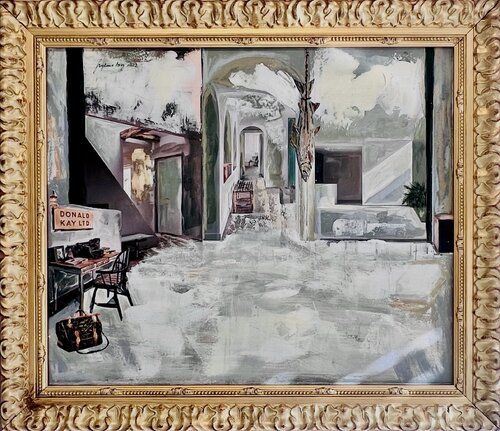DONALD KAY LTD  Interior Gris en Gris by Stephanie Bing, Painting for Sale on Select