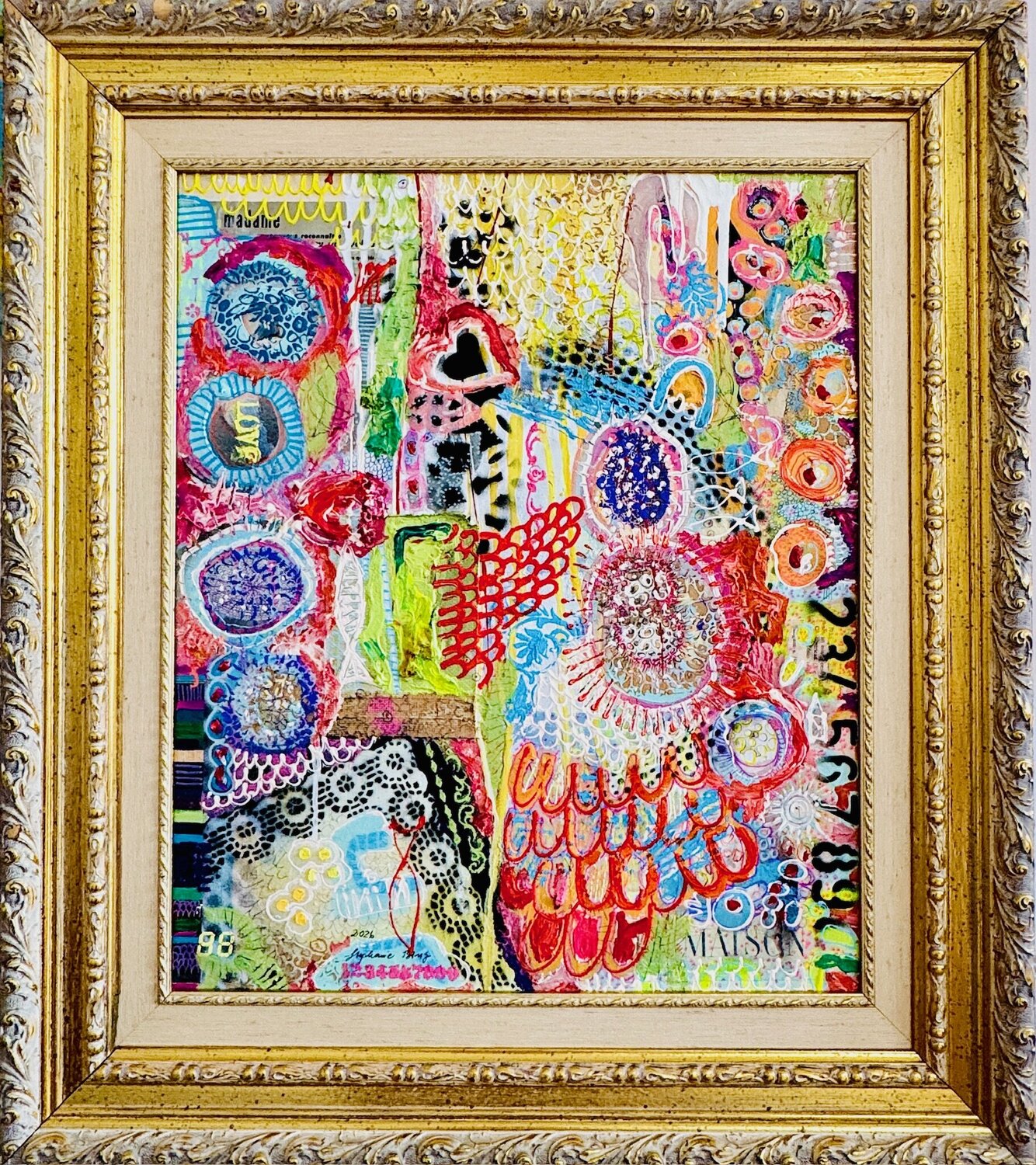 Madame Maison Stephanie Bing Original painting for sale