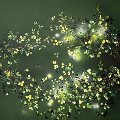 "Verdant" by Anastassia Skopp, Painting for Sale on Select