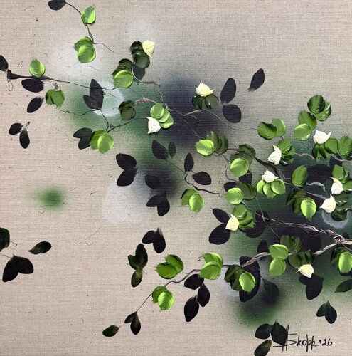 White Roses by Anastassia Skopp, Painting for Sale on Select