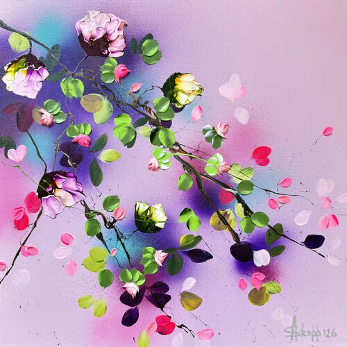 Pink Mood III by Anastassia Skopp, Painting for Sale on Select