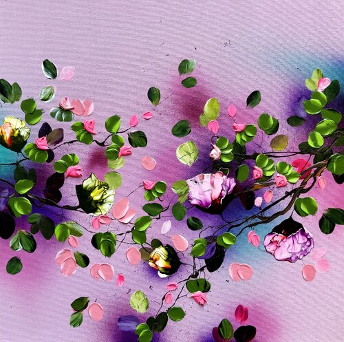 Pink Mood II by Anastassia Skopp, Painting for Sale on Select