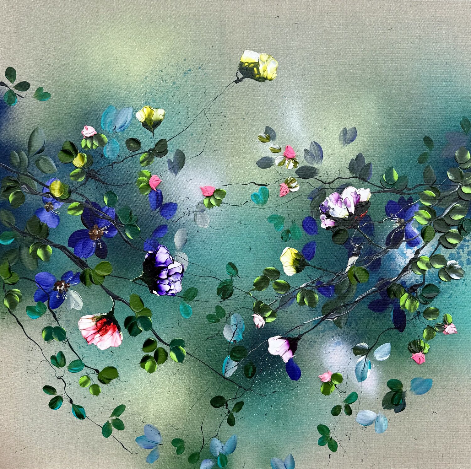 Ukiyo Anastassia Skopp Original painting for sale