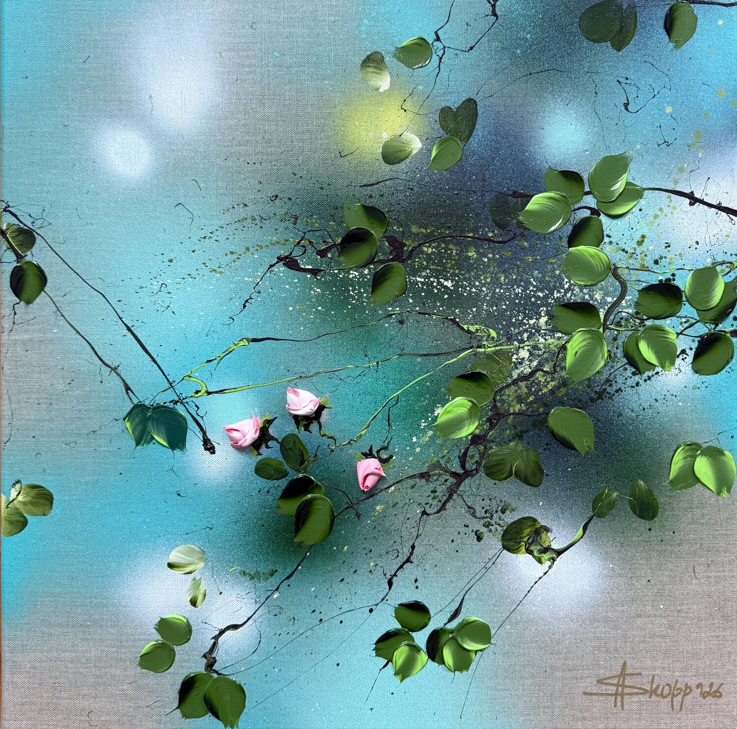 The Quiet Hours III Anastassia Skopp Original painting for sale