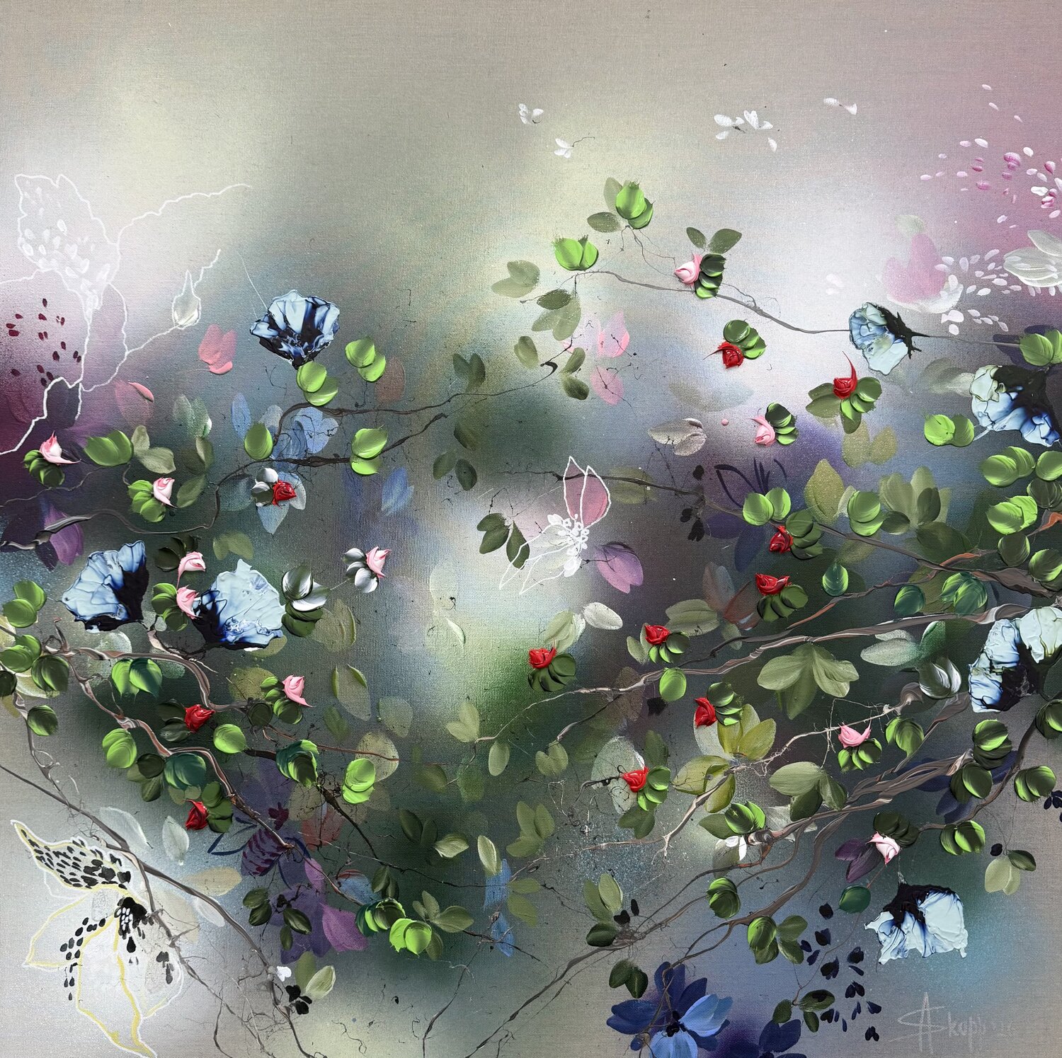 The Clear Space Anastassia Skopp Original painting for sale