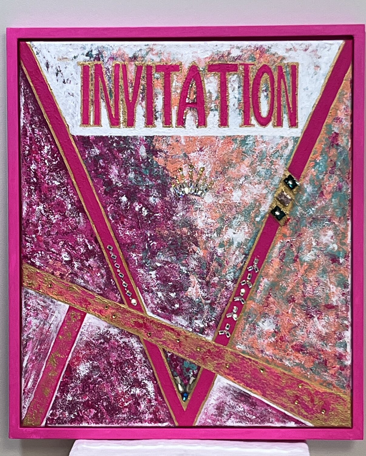 2026 INVITATION deokran LEE Original painting for sale
