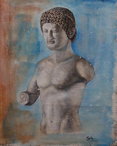 KOUROS di REGHION by ELVIRA SIRIO, Painting for Sale on Select