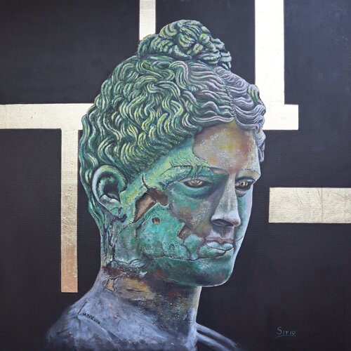«άχρονος» (senza tempo) by ELVIRA SIRIO, Painting for Sale on Select